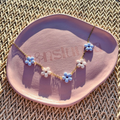Collier Rosalie Bleu et Nacré